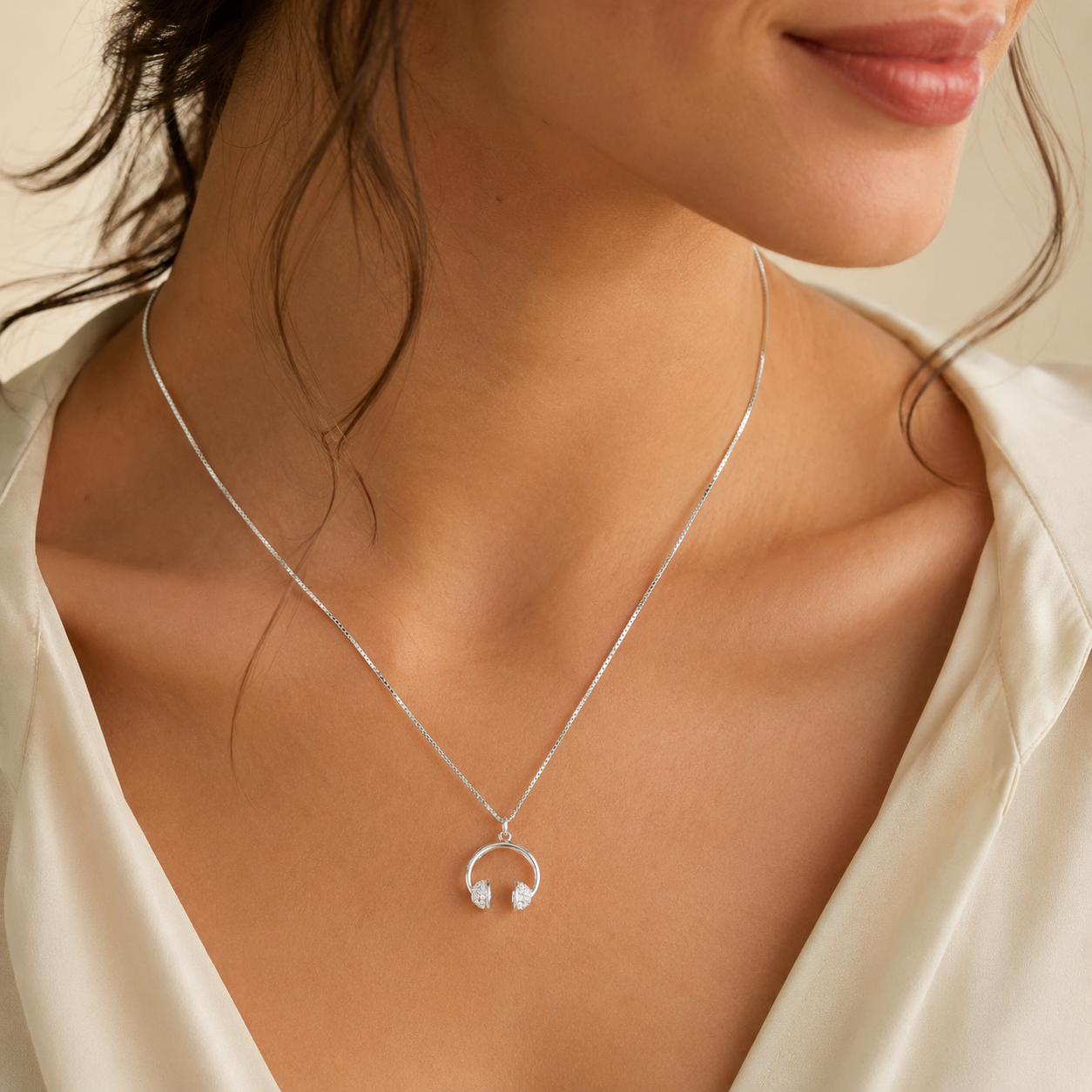Rhythm Silver Pendant