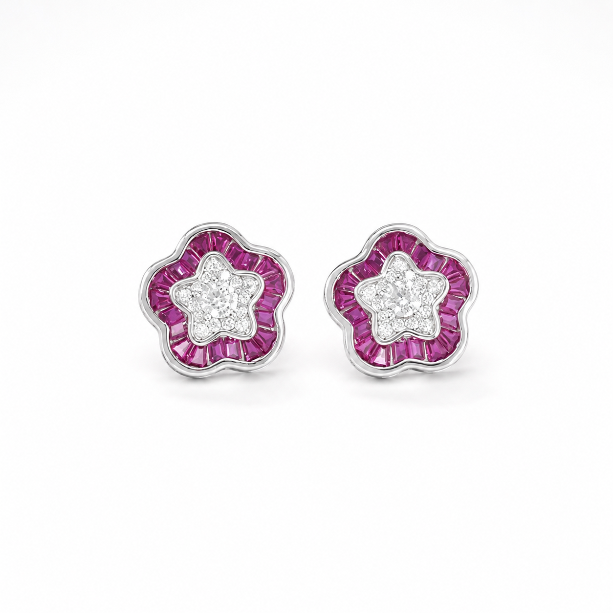 Blush Petal Earrings