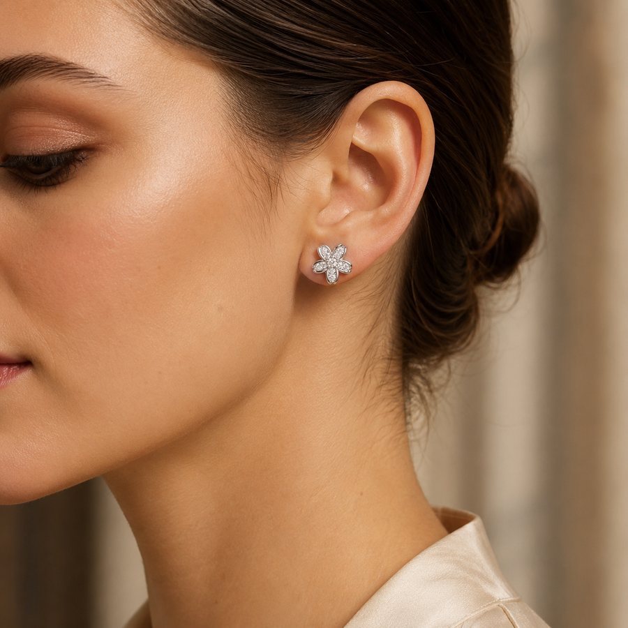 Flora Sheen Earrings