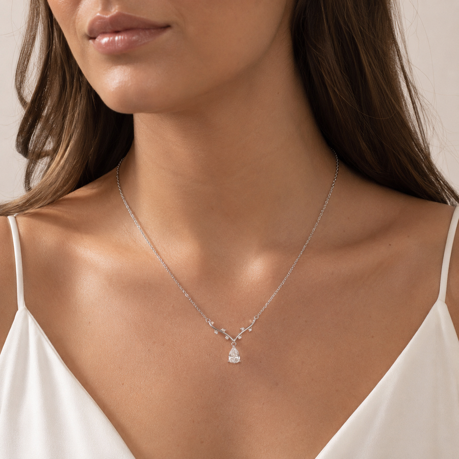 Teardrop Éclat Pendant