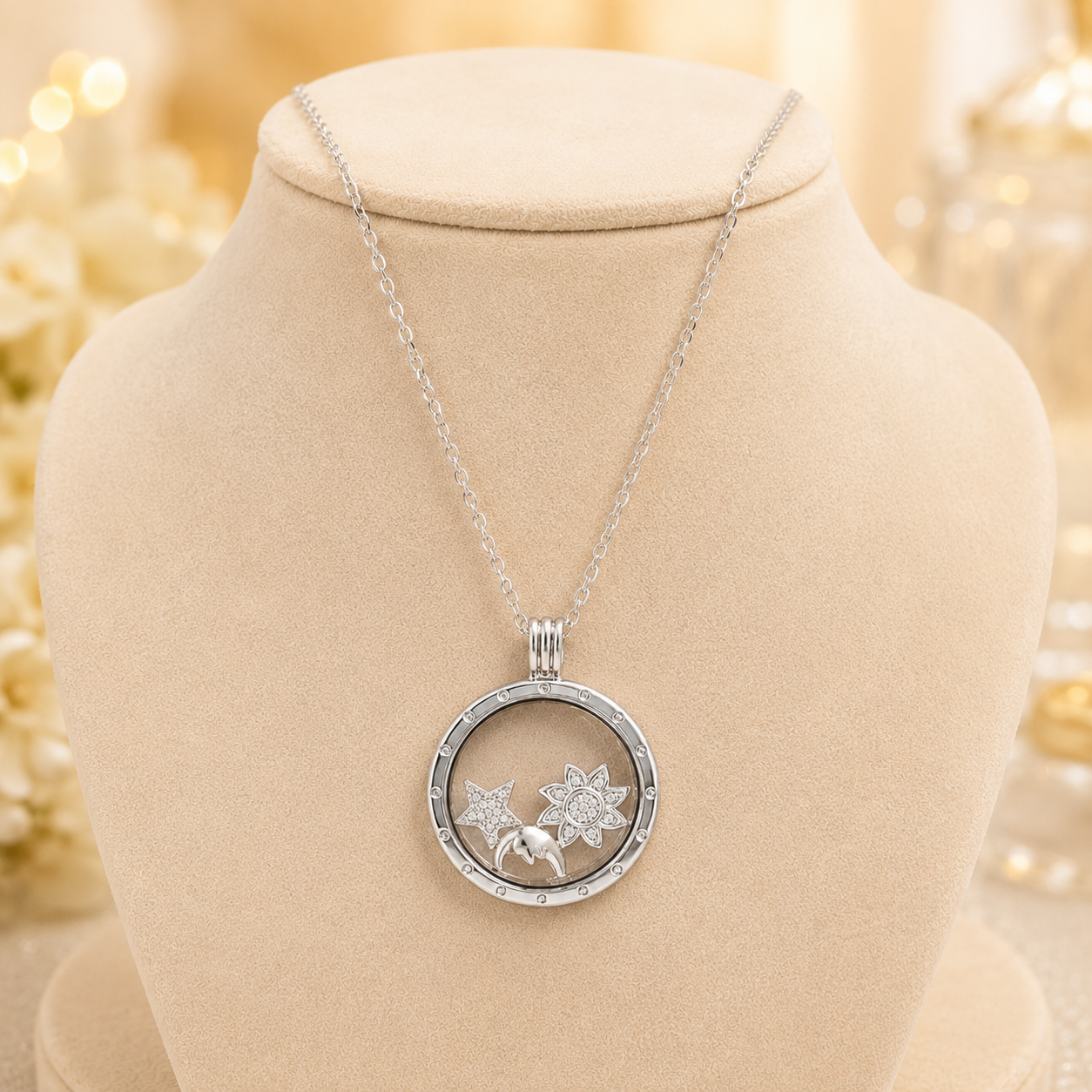 Keepsake Glass Pendant