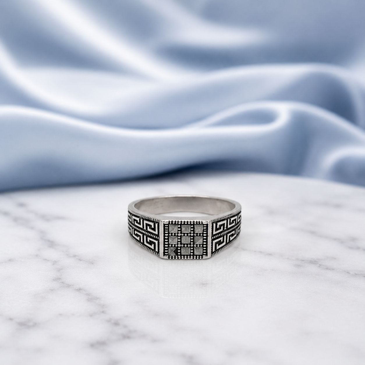 Oxidized Silver Ring