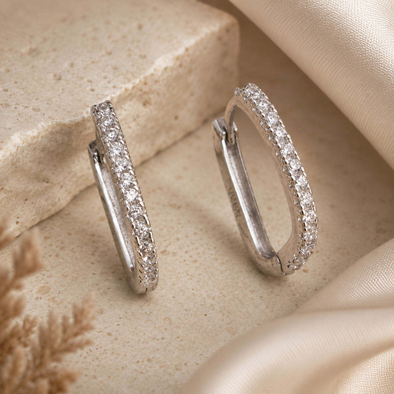 Diamond Glint Earrings