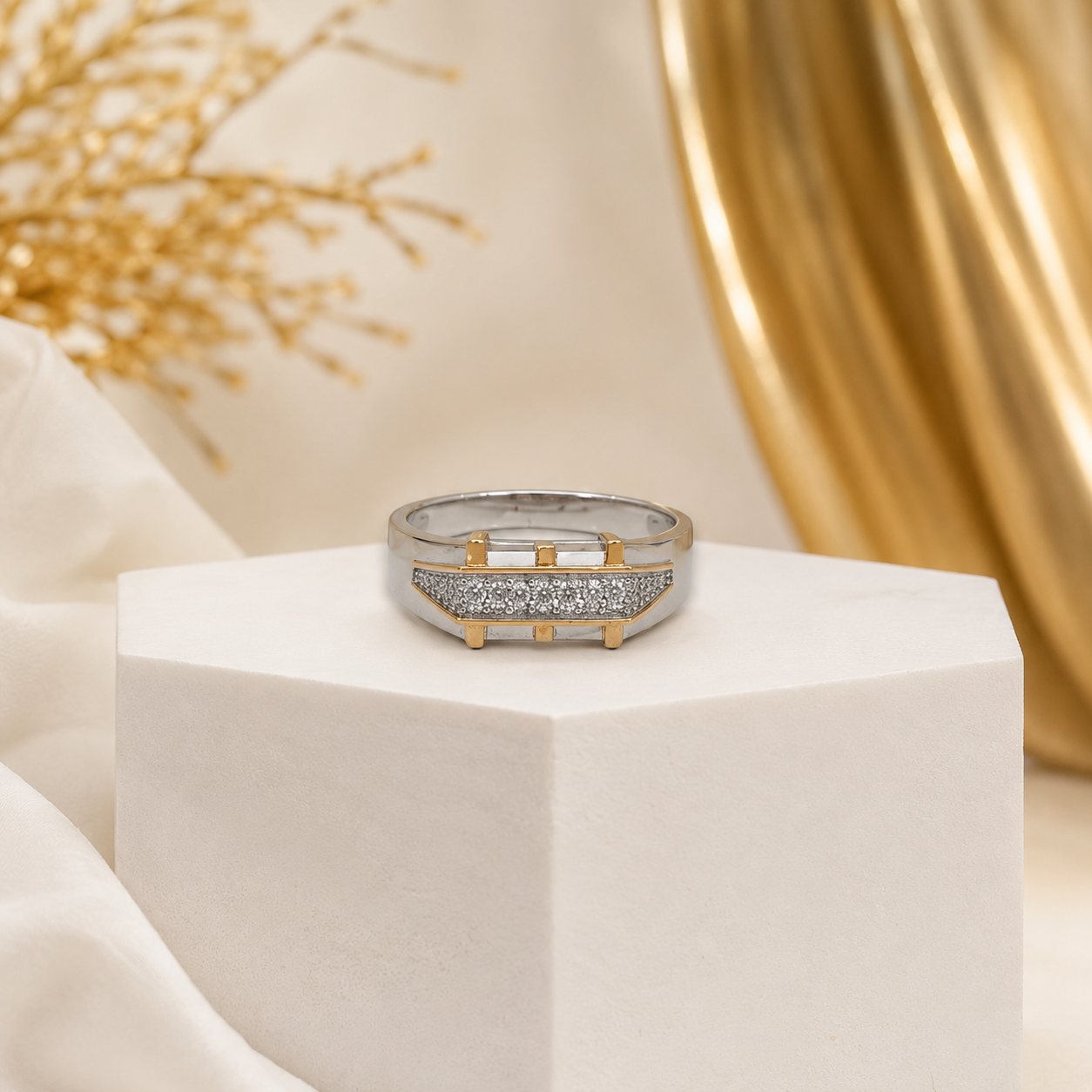 Gold Touch Ring