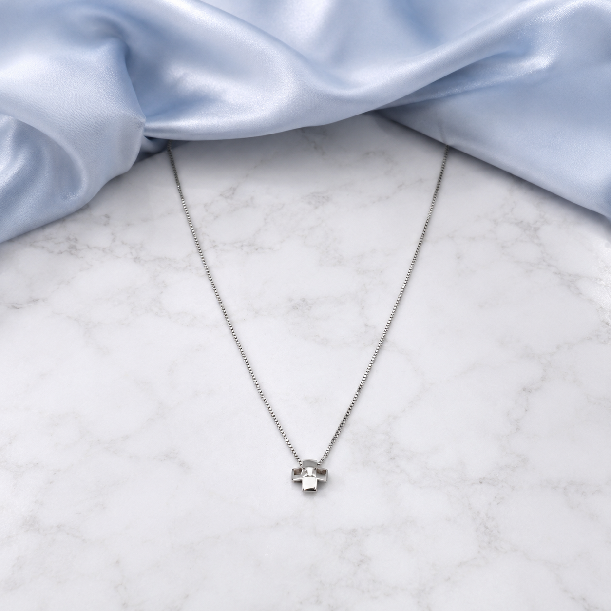 Quadra Silver Pendant