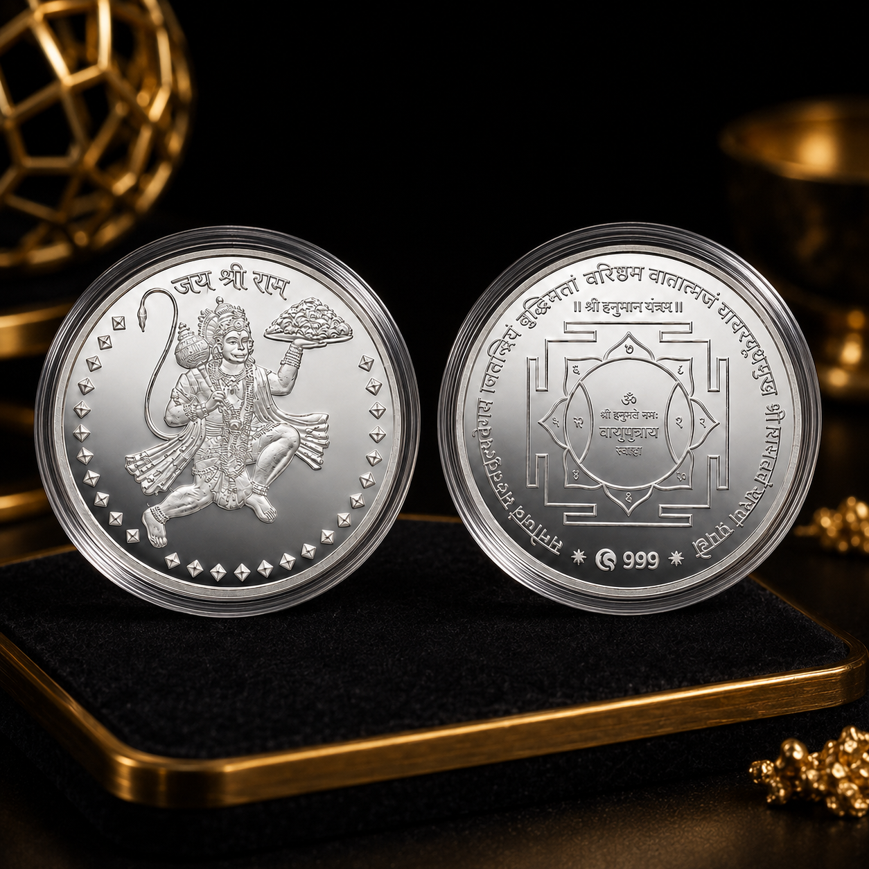 Ramdoot Divine Silver Coin