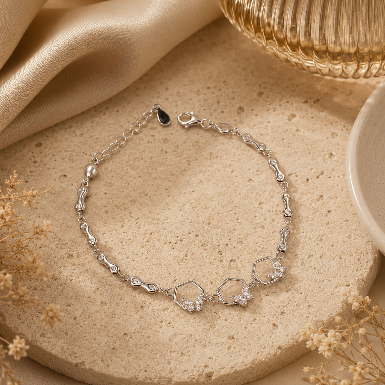 Hexa Glow Bracelet