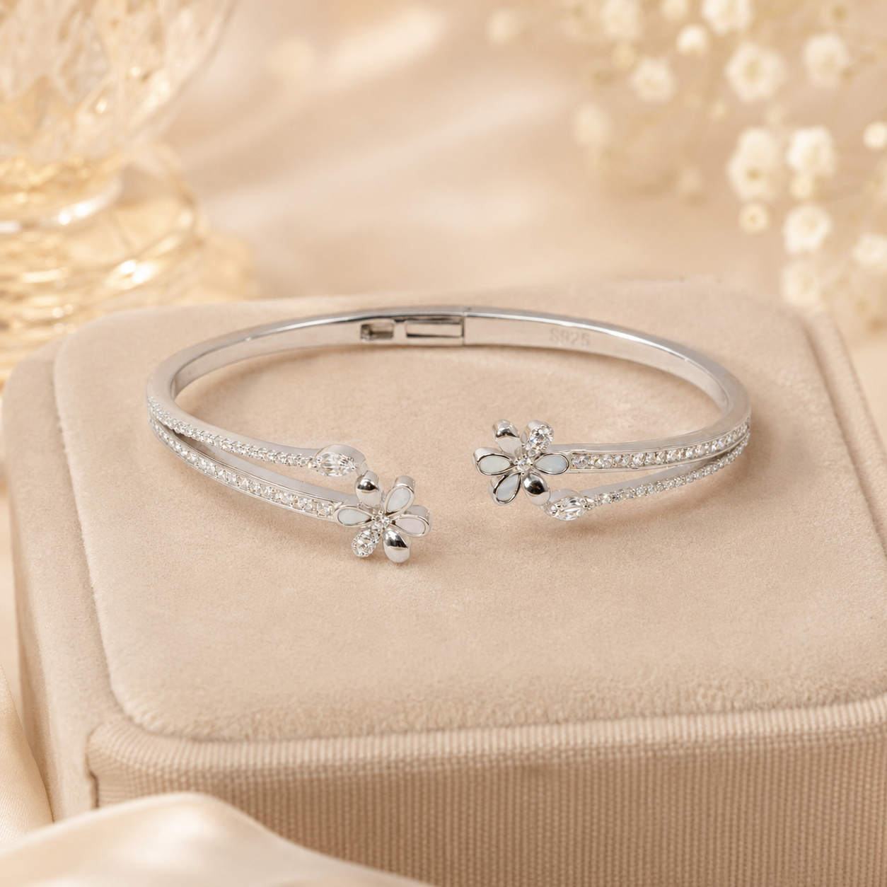 Iridesca Silver Bracelet