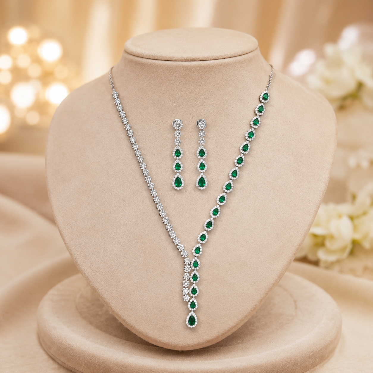 Emerald Gleam Necklace