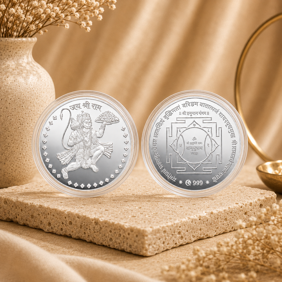Ramdoot Divine Silver Coin