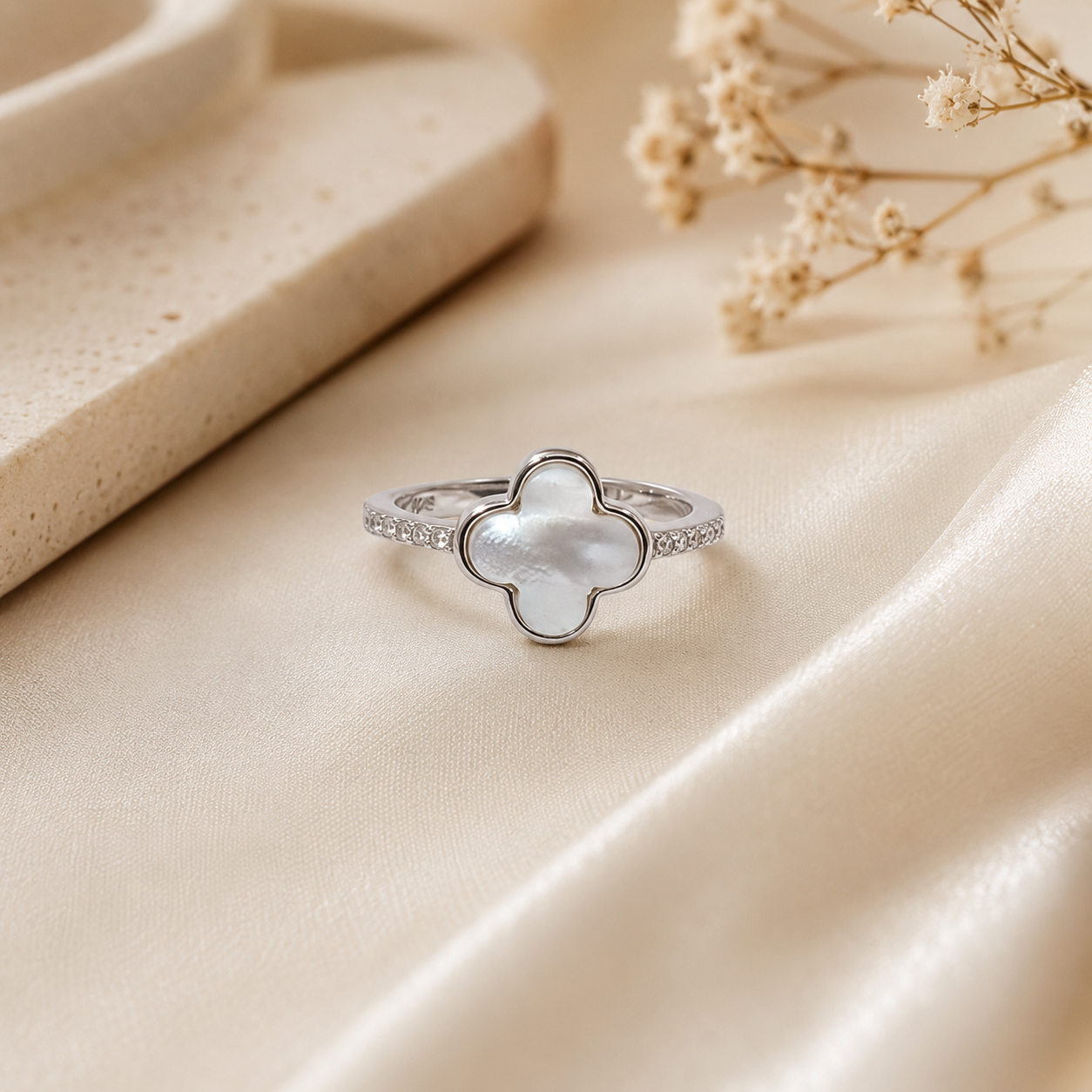 Ivory Gleam Ring