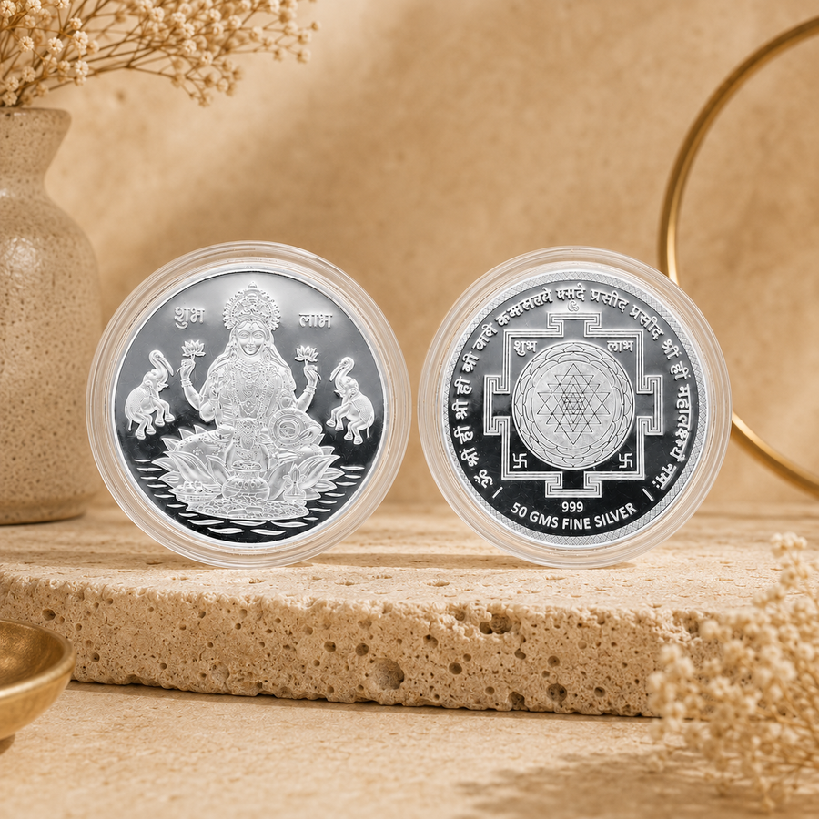 Shree Lakshmi Yantra Coin