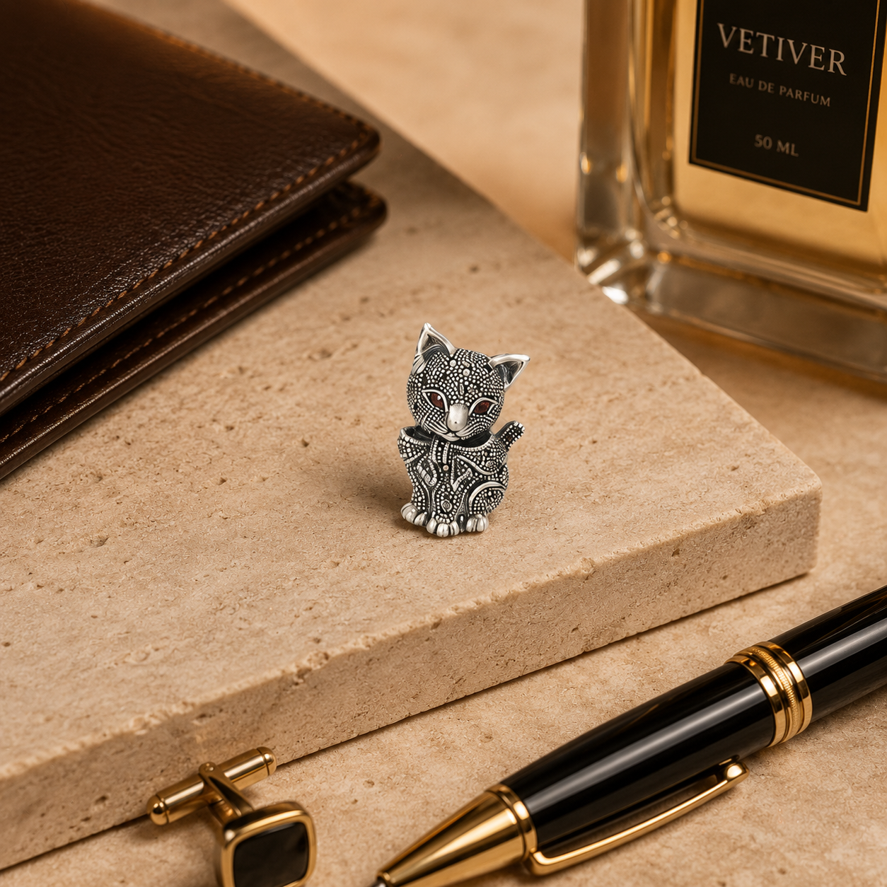 Whisker Charm Brooch