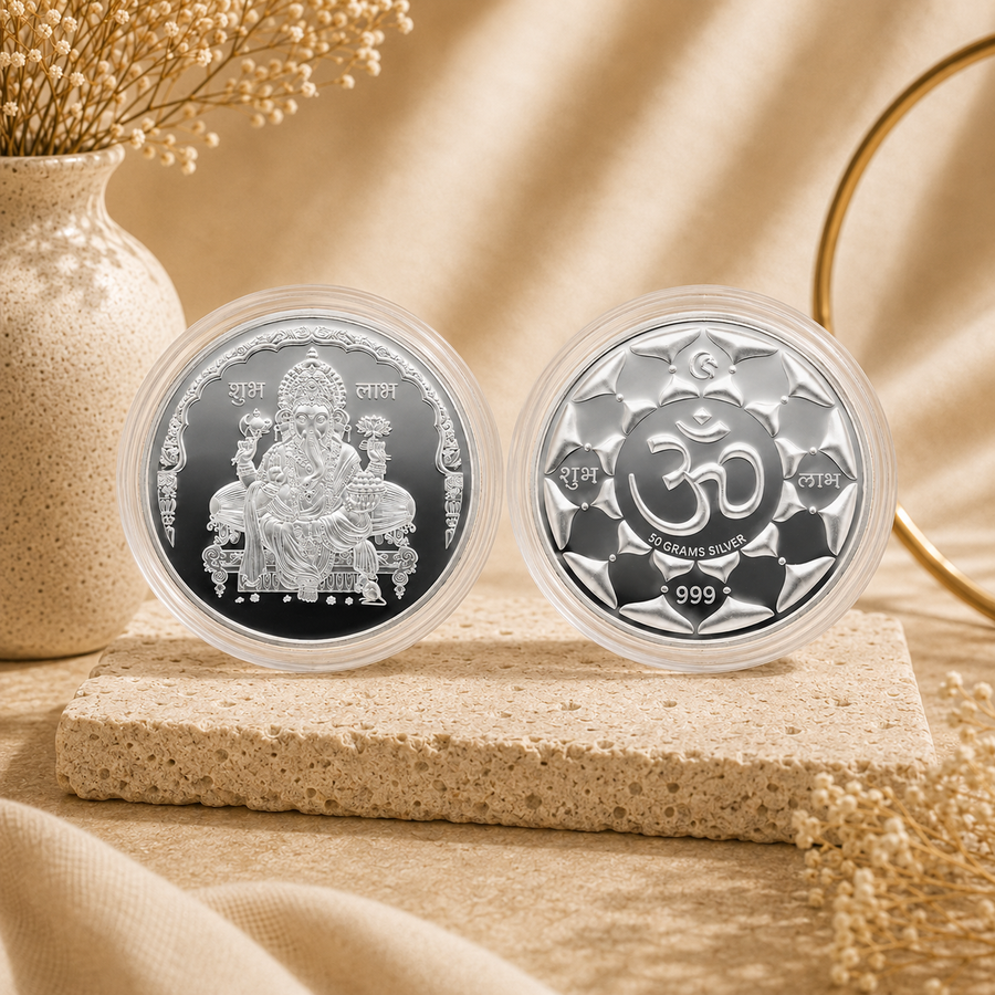 Aaradhya Ganesh Om Coin