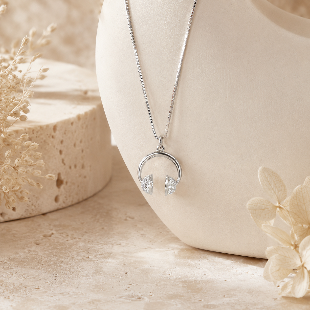 Rhythm Silver Pendant