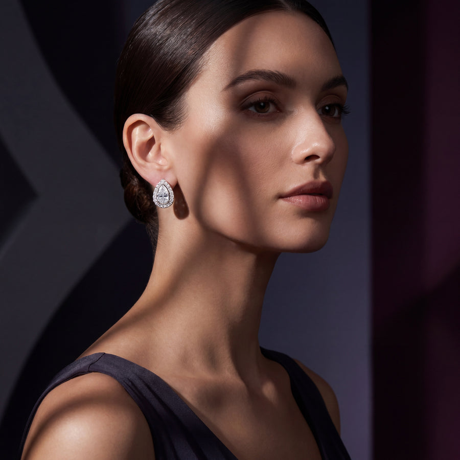 Pear Silhouette Earrings