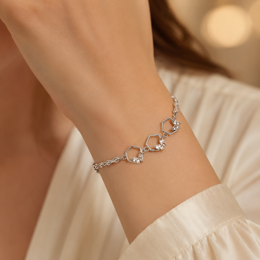 Hexa Glow Bracelet