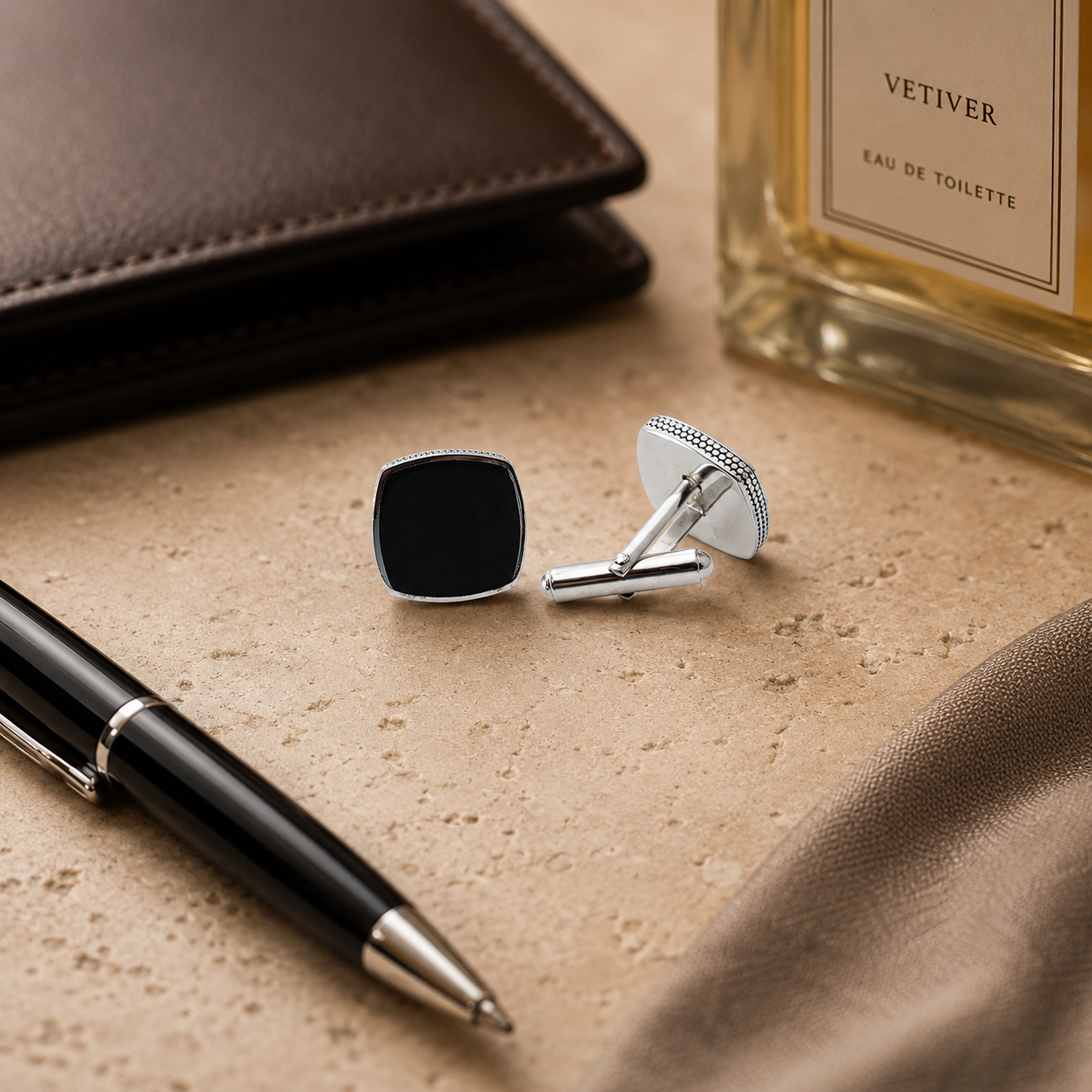Imperial Noir Cufflinks