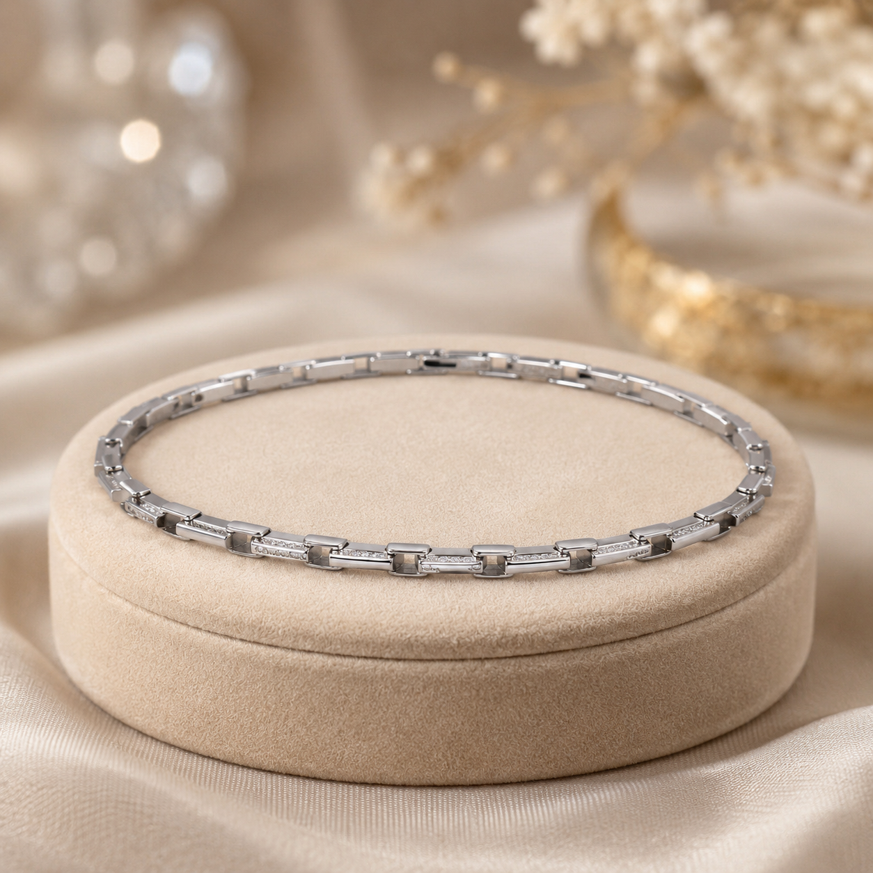 Boxline Silver Bracelet