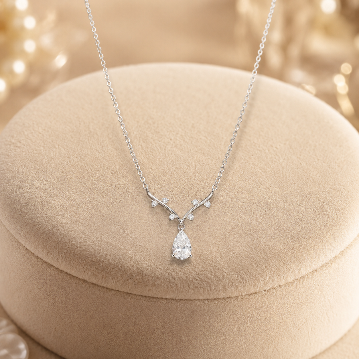 Teardrop Éclat Pendant