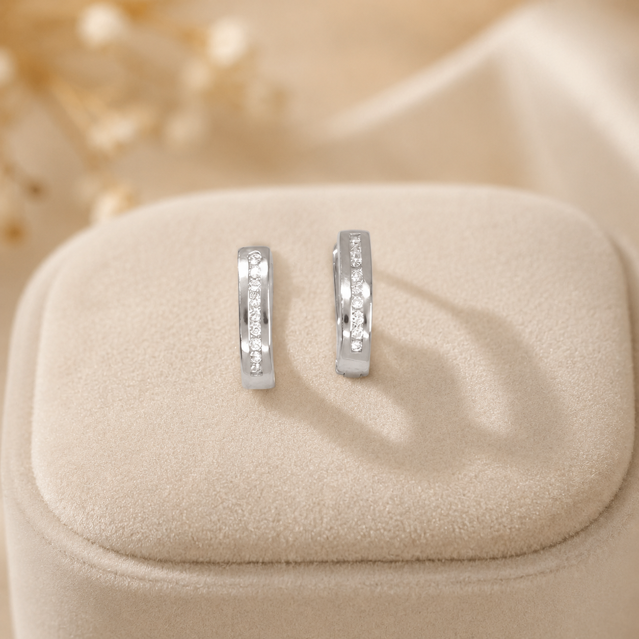 Curvelet Silver Earrings