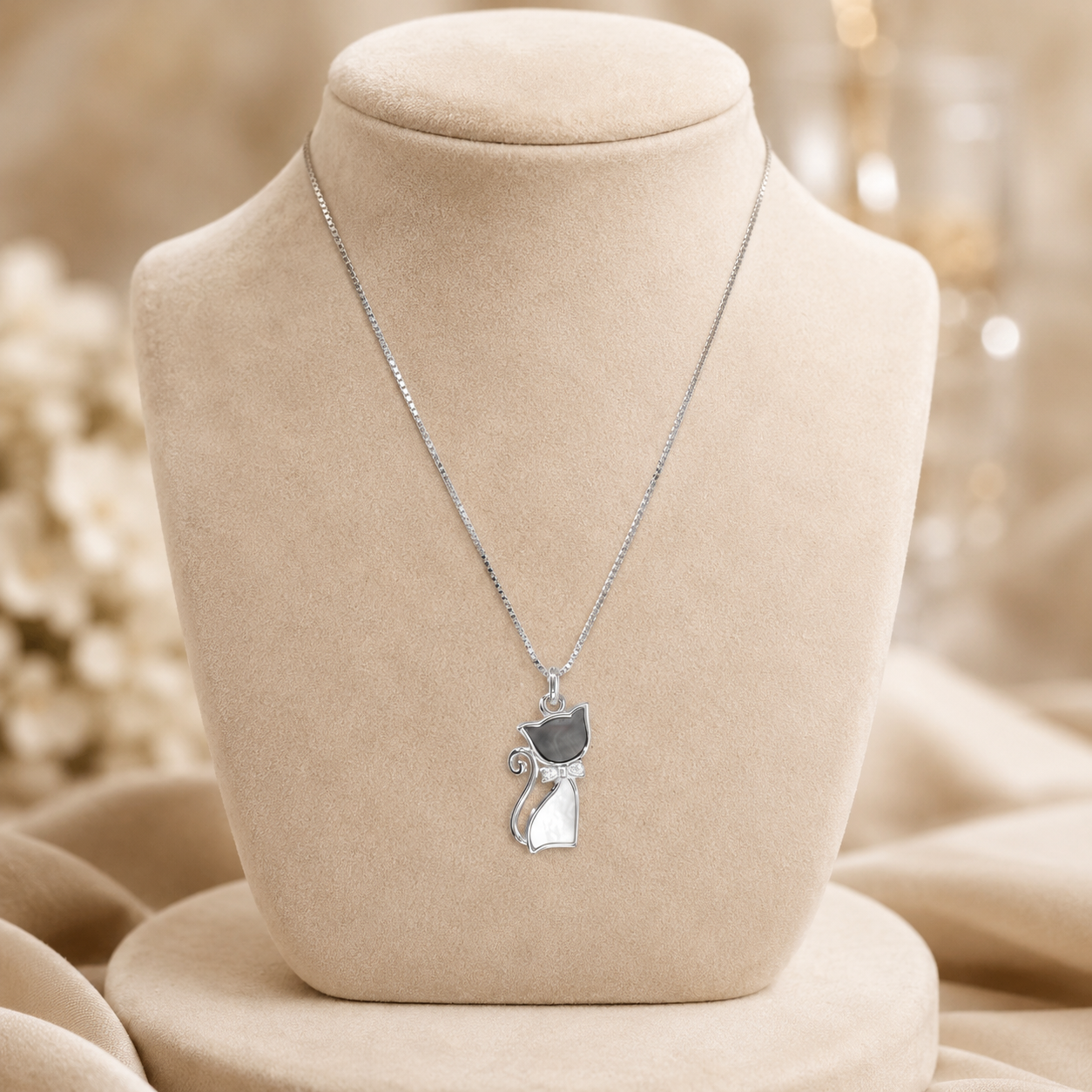 Whisker Silver Pendant