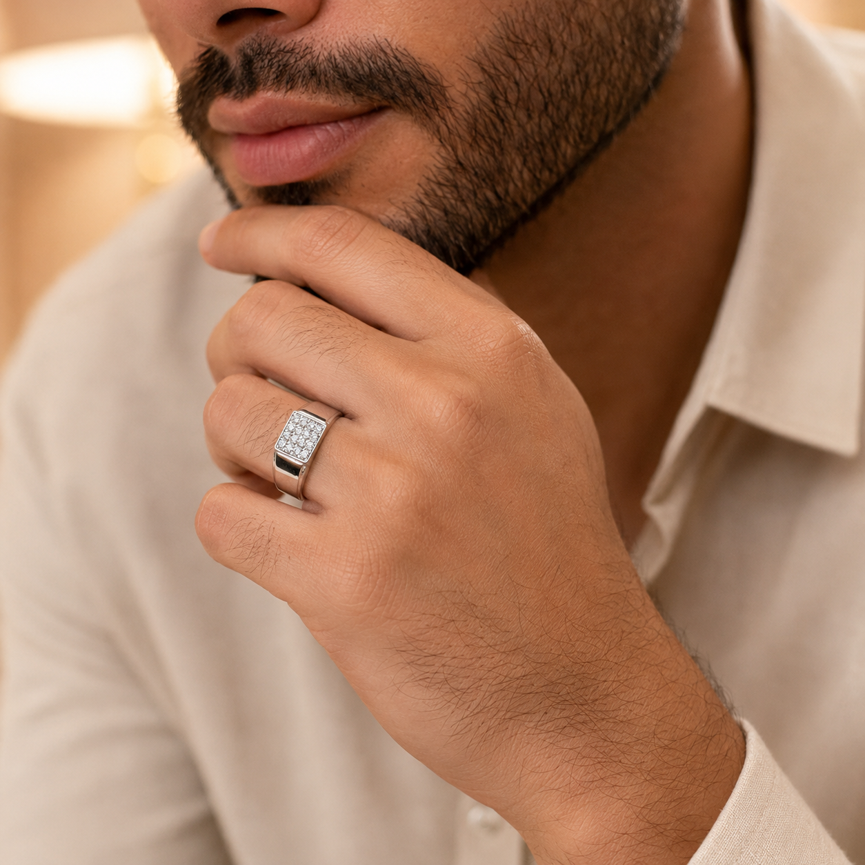 Square Signet Ring