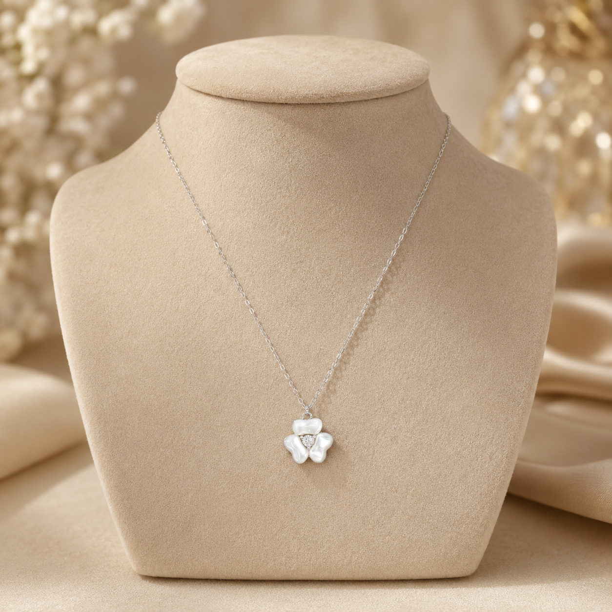 Ivory Flora Pendant