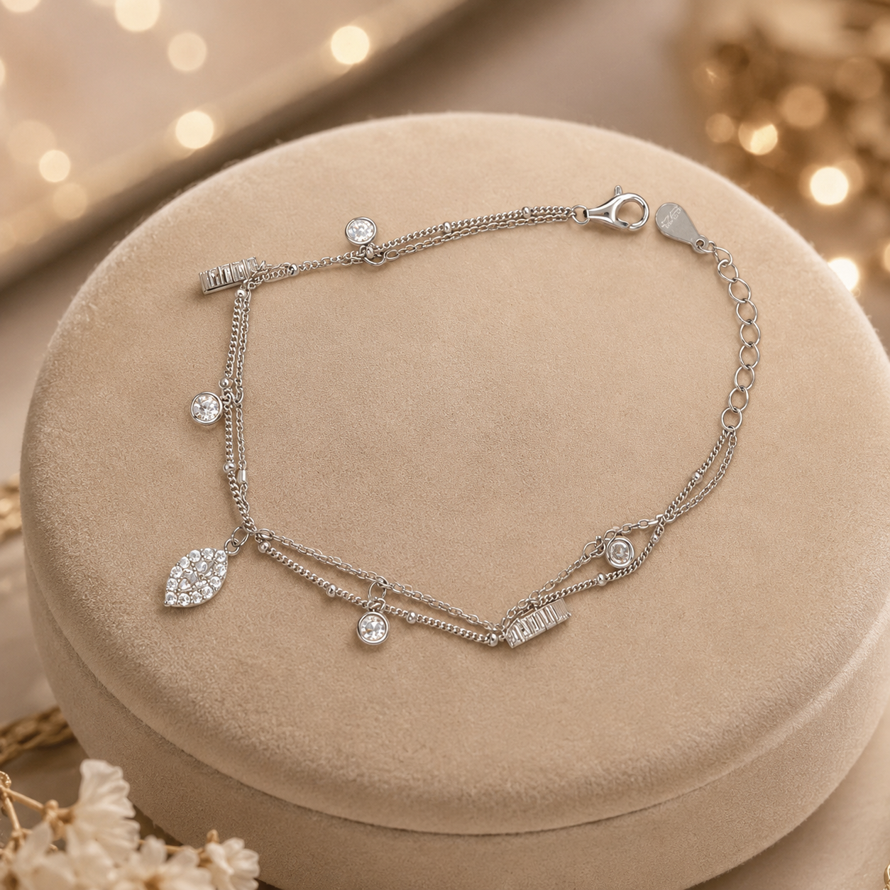 Leaflet Diamond Bracelet