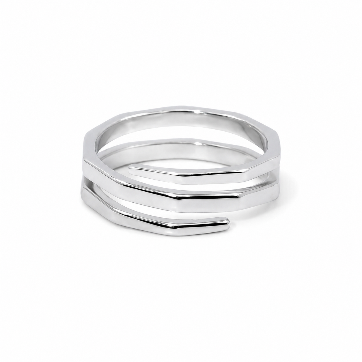 Spira Silver Ring