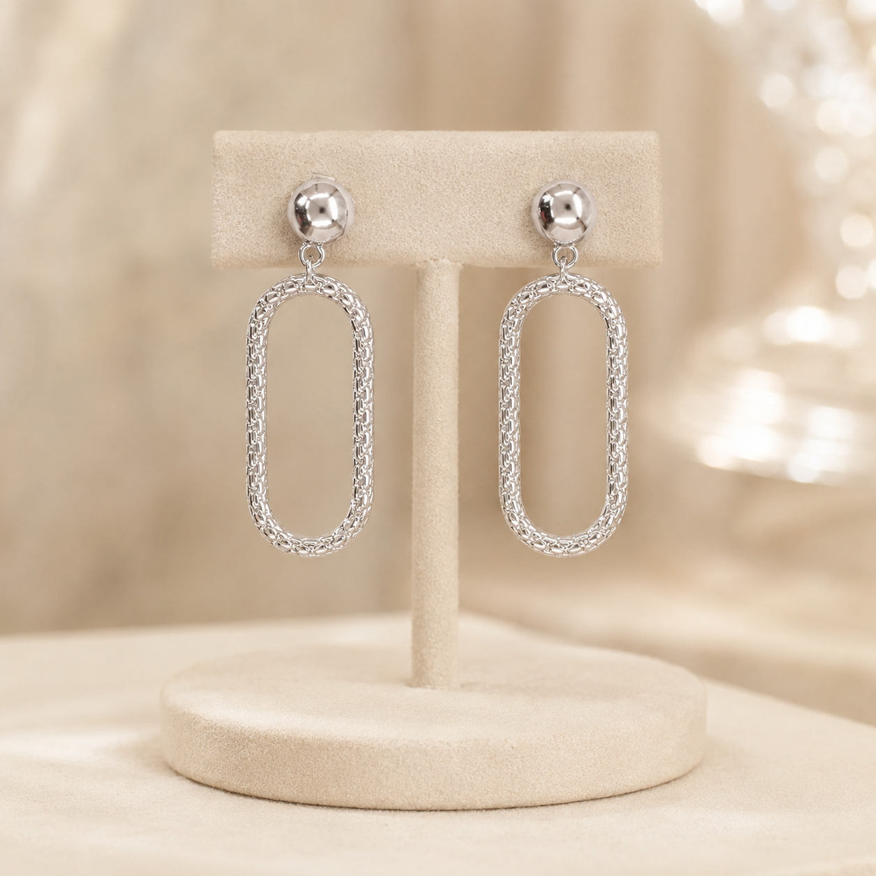 Glimmer Drop Earrings