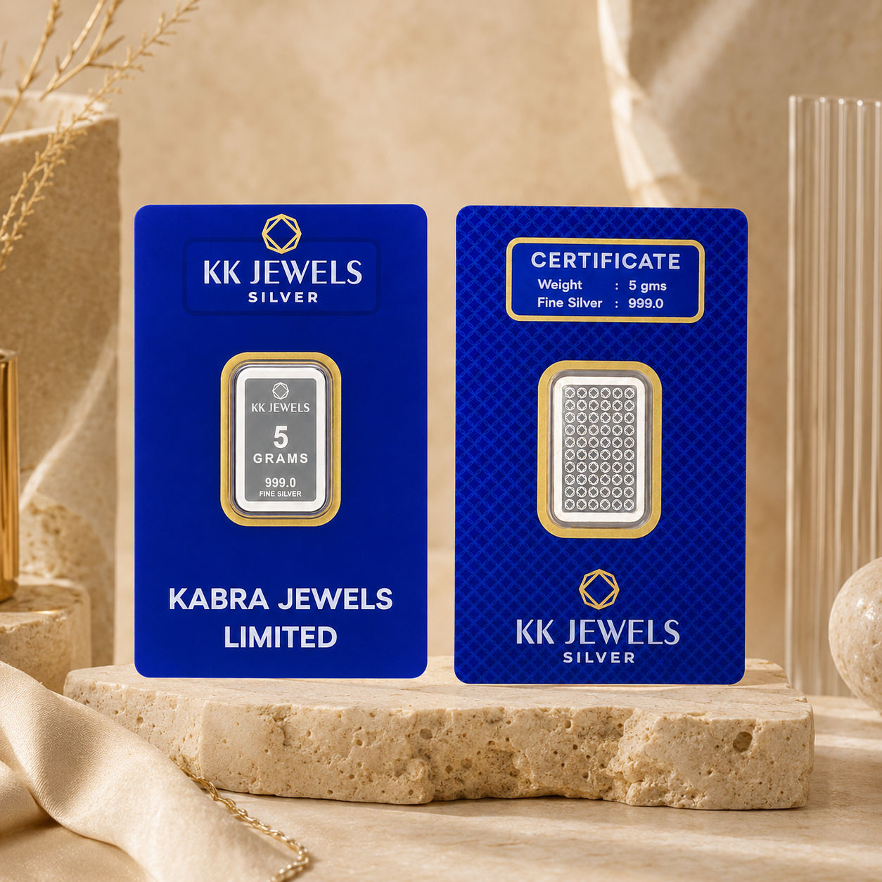 5 Grams Silver Bar