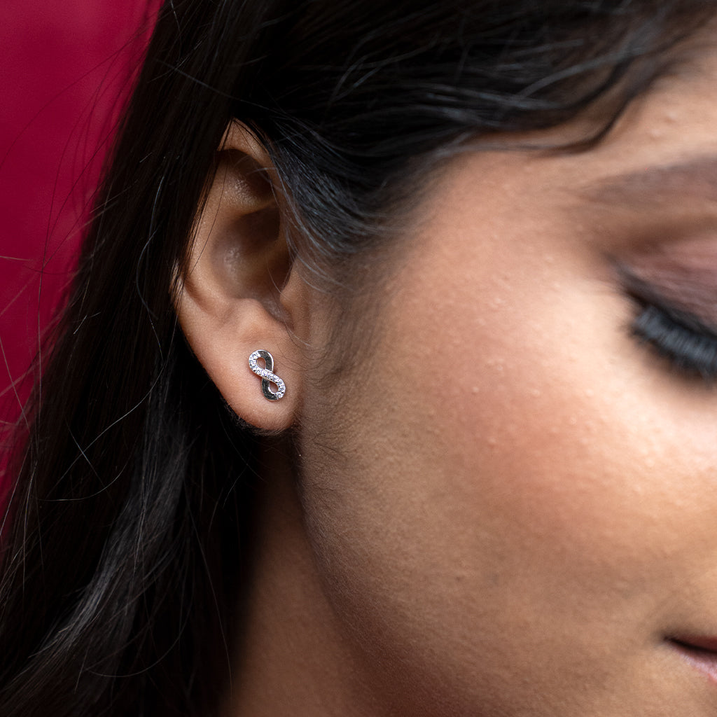 Silver Infinity Tops