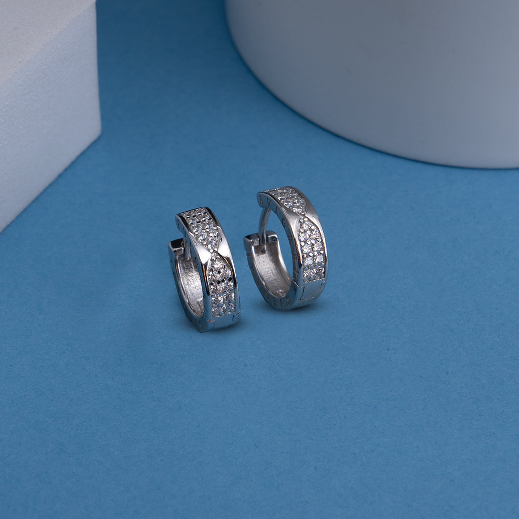 Stunning Silver Tops featuring Round Halo Diamonds