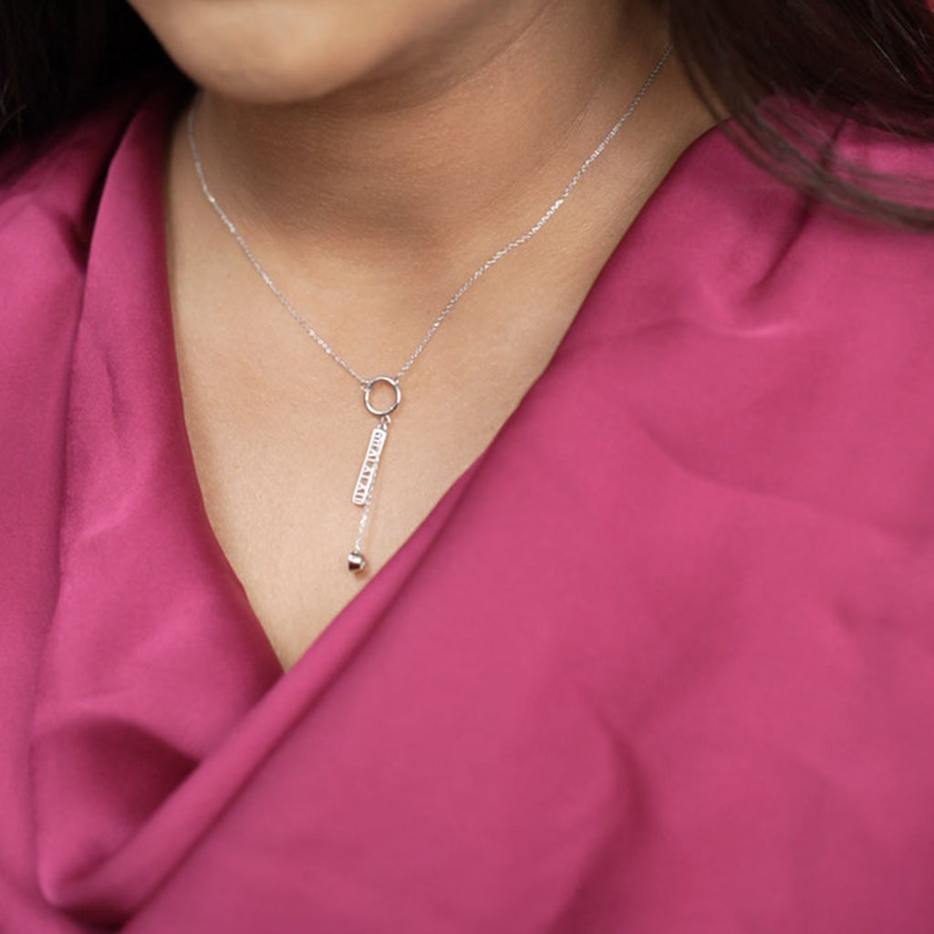 Delicate Silver Charms Pendant